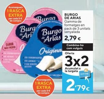 Caprabo Queso fresco burgo de arias oferta