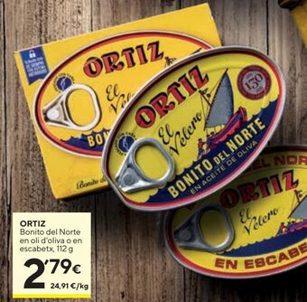 Caprabo Bonito del norte en aceite de oliva ortiz oferta