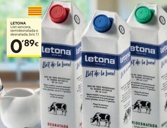Caprabo Leche oferta