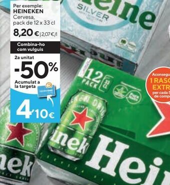 Caprabo Cerveza heineken oferta