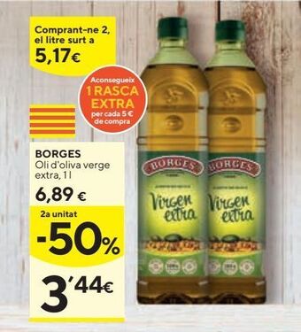Caprabo Aceite de oliva virgen extra borges oferta