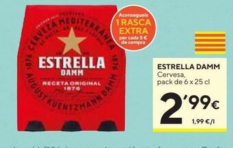 Caprabo Cerveza estrella damm oferta