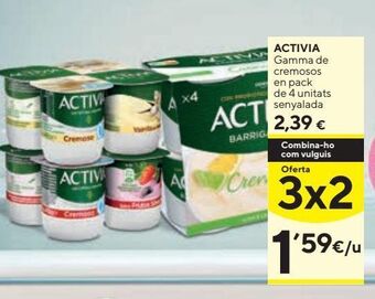 Caprabo Yogur activia oferta
