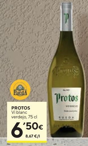 Caprabo Vino blanco protos oferta