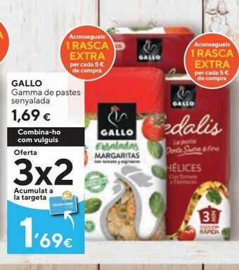 Caprabo Pasta gallo oferta