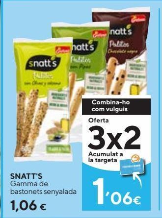 Caprabo Snacks snatt's oferta