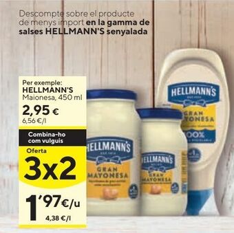 Caprabo Mayonesa hellmann's oferta