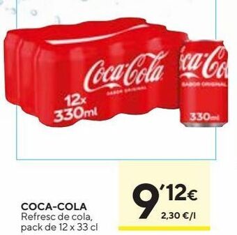 Caprabo Refresco de cola coca-cola oferta