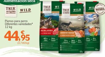 TiendAnimal Pienso para perros true origins oferta