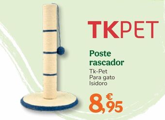 TiendAnimal Poste rascador tk-pet para gato isidoro oferta