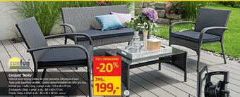 Bauhaus Conjunto de terraza oferta