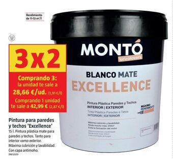 Bauhaus Pintura monto oferta