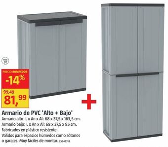Bauhaus Armarios oferta