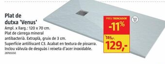 Bauhaus Plato de ducha oferta