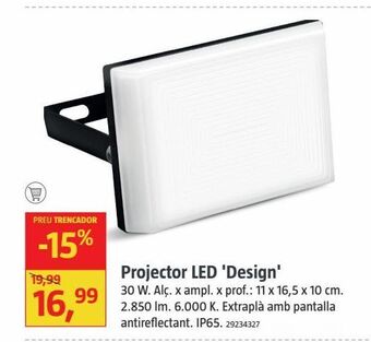 Bauhaus Proyector led oferta