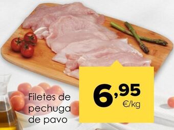 Autoservicios Familia Filetes de pechuga de pavo oferta