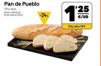 AhorraMas Pan de pueblo oferta