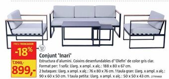 Bauhaus Conjunto de jardín oferta