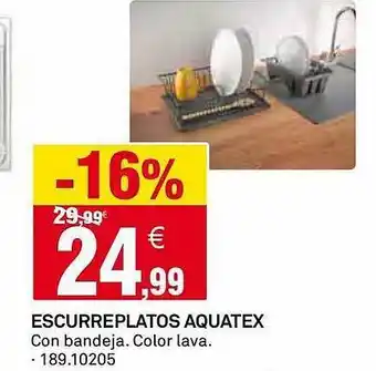 Bricoking Escurreplatos Aquatex oferta