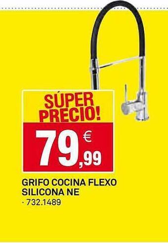 Bricoking Grifo Cocina Flexo Silicona Ne oferta