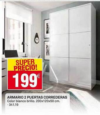 Bricoking Armario 2 Puertas Correderas oferta