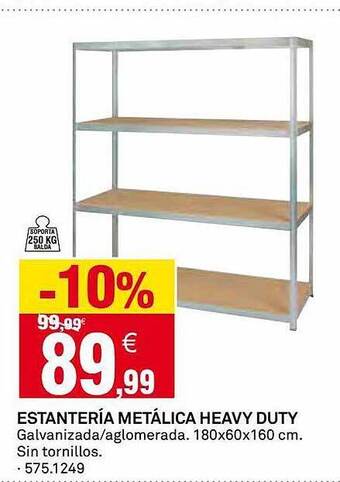 Bricoking Estanteria Metálica Heavy Duty oferta
