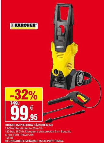 Bricoking Hidrolimpiadora Kärcher K3 oferta