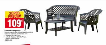 Bricoking Conjunto Veranda oferta