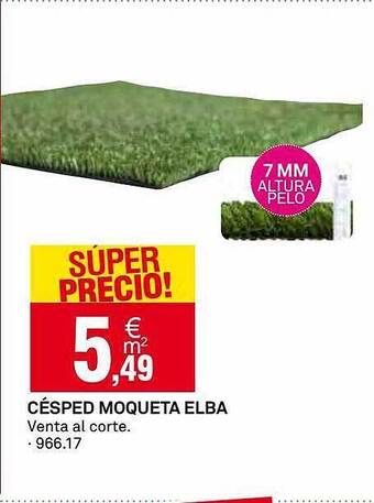 Bricoking Césped Moqueta Elba oferta