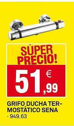 Bricoking Grifo Ducha Termostatico Sena oferta