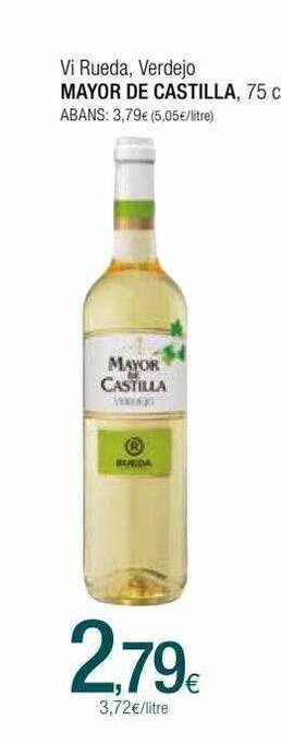 Condis Vi Rueda Verdejo Mayor De Castilla oferta
