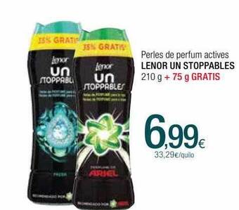 Condis Perles De Perfum Actives Lenor Un Stoppables oferta