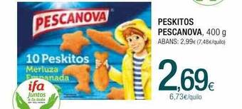 Condis Peskitos Pescanova oferta