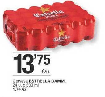 BonpreuEsclat Cervesa Estrella Damm oferta
