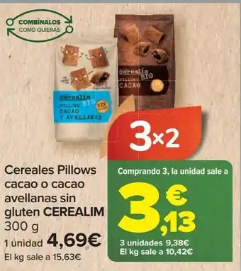 Carrefour Cereales pillow cerealim oferta