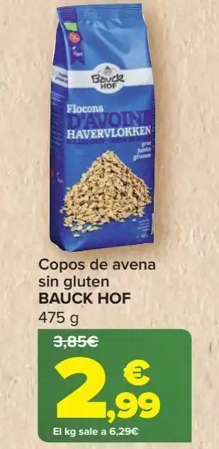 Carrefour Copos de avena bauch hof oferta