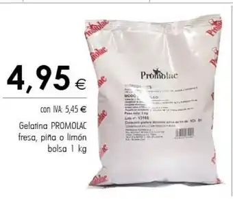 Cash Ifa Promolac Gelatina fresa, piña o limón bolsa 1 kg oferta