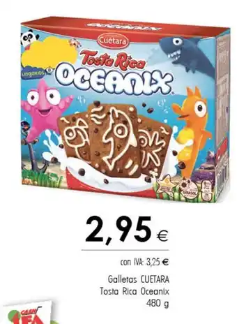 Cash Ifa Galletas Cuetara Tosta Rica Oceanix 480g oferta