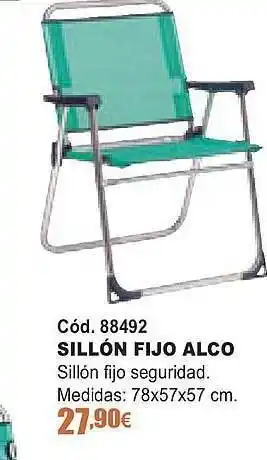 ferrOkey Sillón Fijo Alco oferta