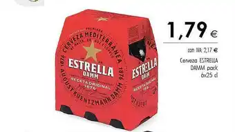 Cash Ifa Cerveza Estrella Damm oferta