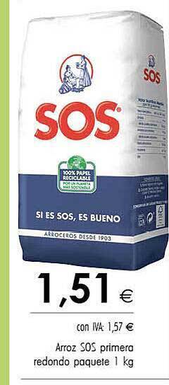 Cash Ifa Arroz Sos Primera Redondo oferta
