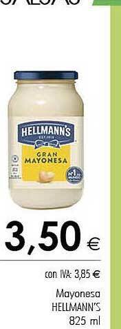 Cash Ifa Mayonesa Hellmann's oferta