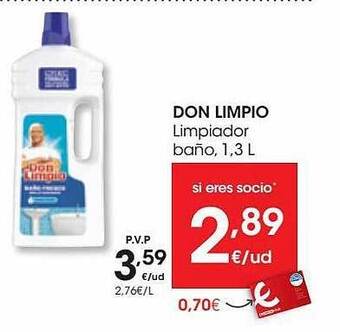 Eroski Don Limpio Limpiador Baño oferta
