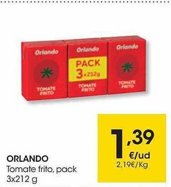 Eroski Orlando Tomate Frito oferta