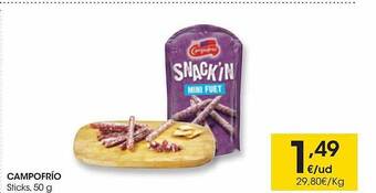 Eroski Campofrío Sticks oferta
