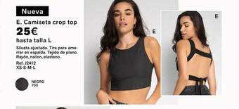 Leonisa Camiseta Crop Top oferta
