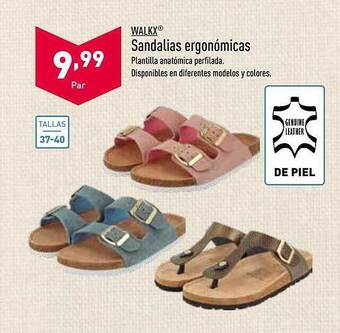 ALDI Walkx Sandalias Ergonómicas oferta