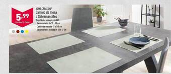 ALDI Home Creation Camino De Mesa O Salvamanteles oferta