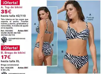 Leonisa Top De Bikini Hasta Talla 42-110 Braga De Bikini Hasta Talla Xl oferta