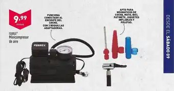 ALDI Ferrex Minicompresor De Aire oferta